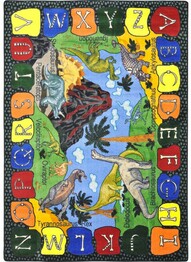 Joy Carpets Kid Essentials We Dig Dinosaurs Multi